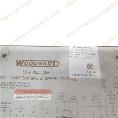 WOODWARD 9907-023 2301Rhannu Llwyth a Rheoli Cyflymder